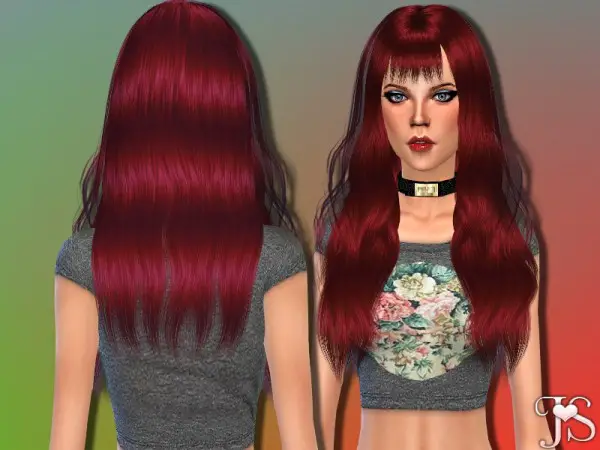 The Sims Resource: Gone Crazy Hairstyle by Java Sims for Sims 4