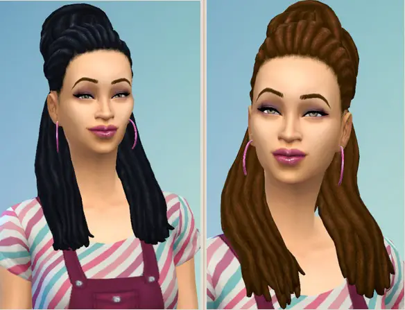 Birksches sims blog: Dread Knot heir for her for Sims 4