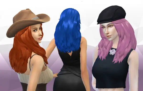 Mystufforigin: Renewal hair for Sims 4