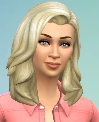 Birksches sims blog: Swinging Hair for her for Sims 4