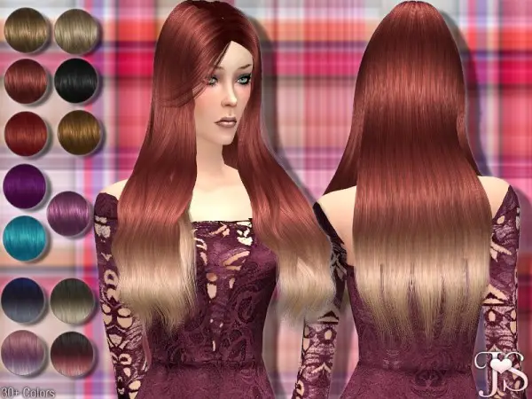 The Sims Resource: Goodbye Hair byJavaSims for Sims 4