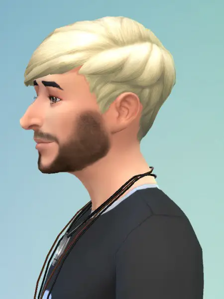Birksches sims blog: Leo hair for him for Sims 4