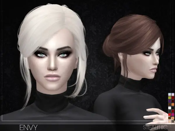 Stealthic: Envy hair for Sims 4