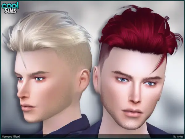 The Sims  Resource Harmony Hair  by Anto Sims  4  Hairs 