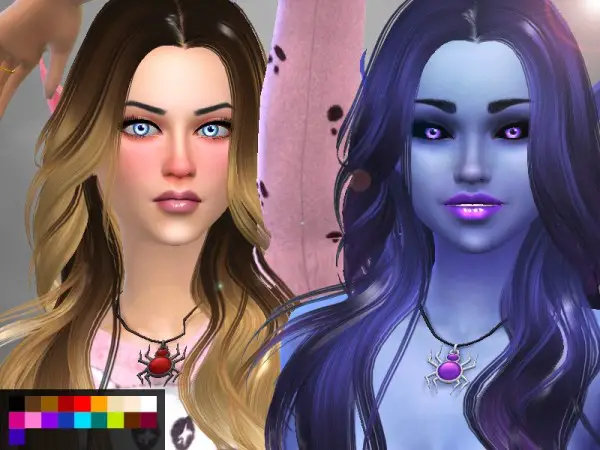 The Sims Resource: Skysims 278 hair retextured by Genius666 for Sims 4