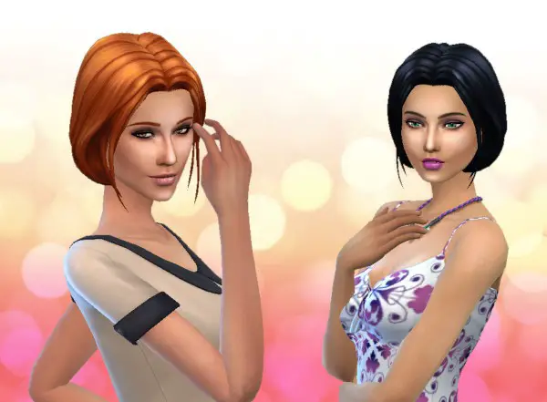 Mystufforigin: Fragrant hair for Sims 4