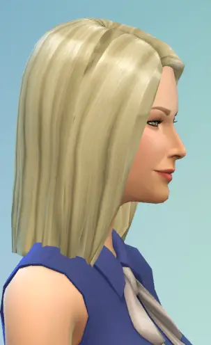 Birksches sims blog: Margot T Hair for her for Sims 4