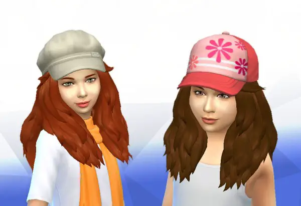Mystufforigin: Renewal Hair for Girls for Sims 4