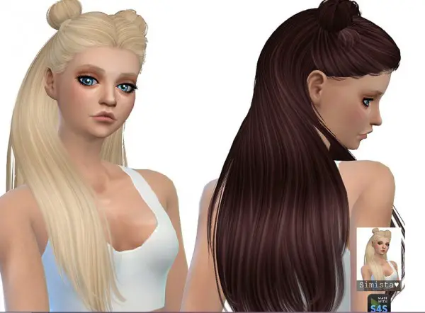 Simista: Galaxy Hair Retextured for Sims 4