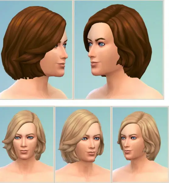 Sims 4 Fluffy Hair