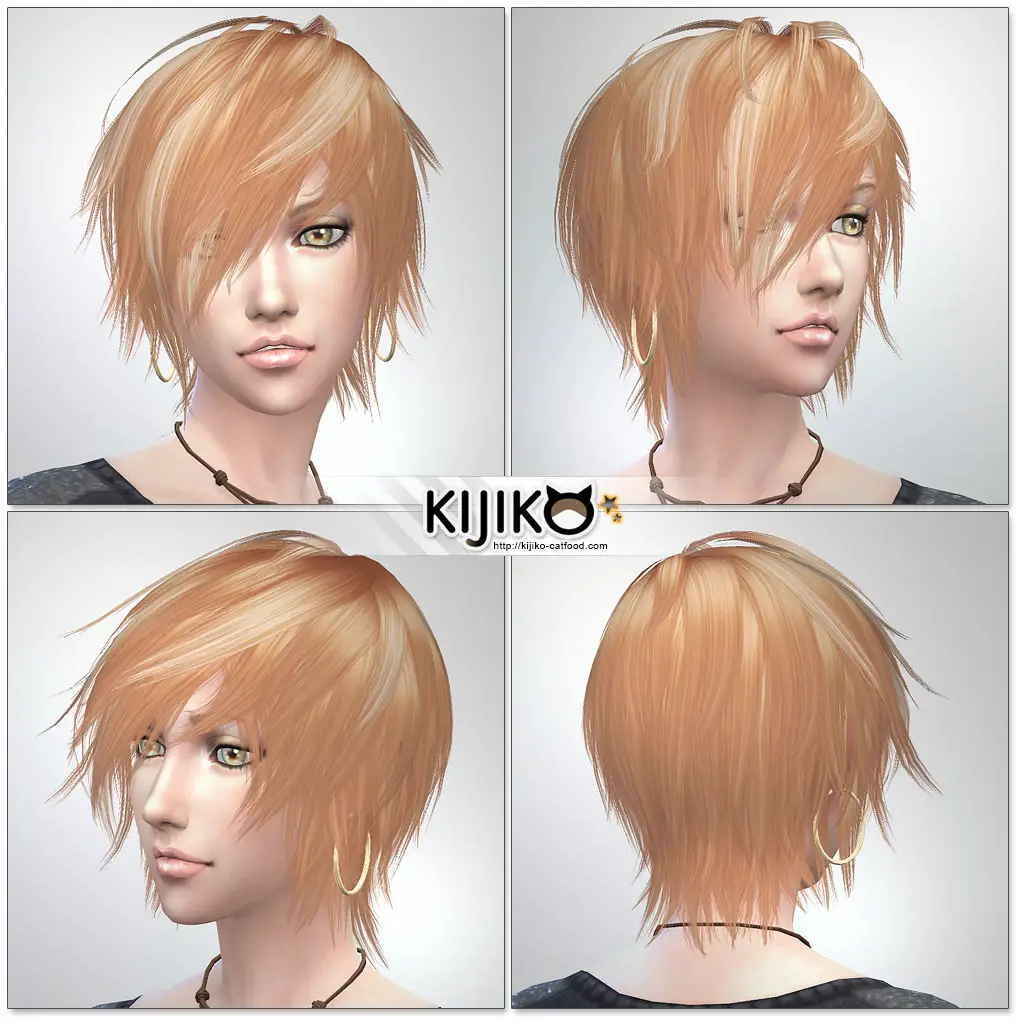 Kijiko Sims: Toyger Kitten for her - Sims 4 Hairs