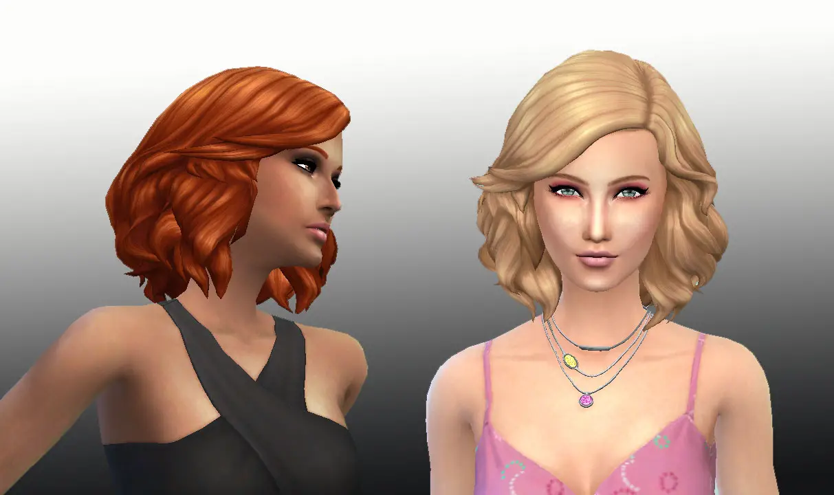 Medium Hairstyles Sims 4