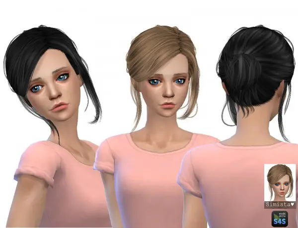 Simista: Stealthic`s Envy hair retextured for Sims 4