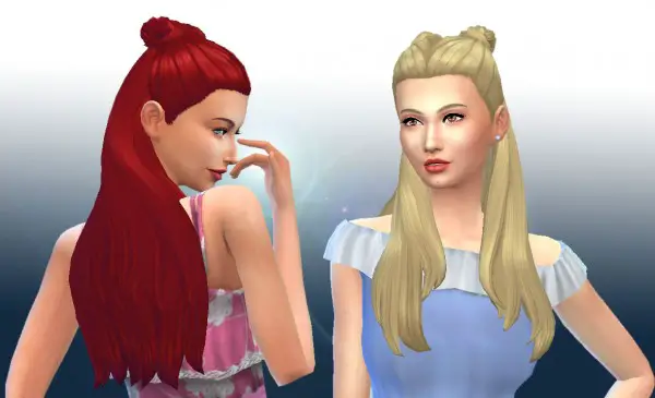 Mystufforigin: Ariana Hairstyle Version 3 for Sims 4