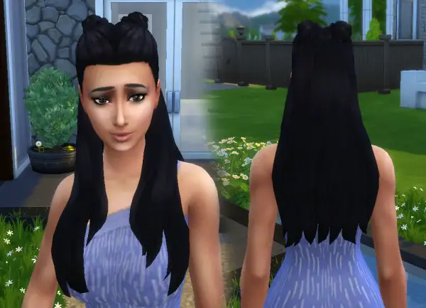 Mystufforigin: Ariana Hairstyle Version 3 for Sims 4