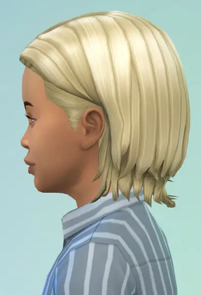 Birksches sims blog: Little Ricco Hair for Sims 4