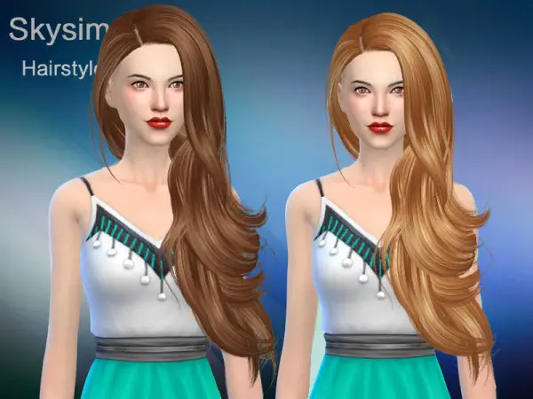 The Sims Resource: Hair 284 by Skysims for Sims 4