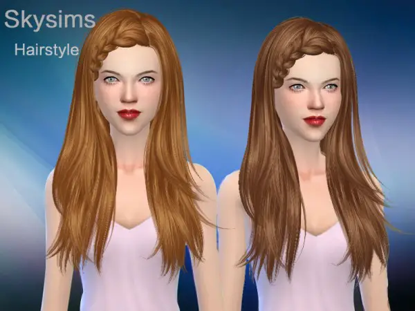 The Sims Resource: Hair 127 by Skysims for Sims 4