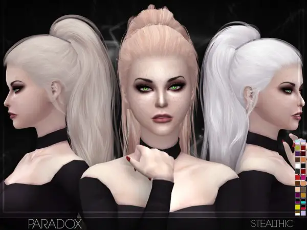 Stealthic: Paradox hair for Sims 4