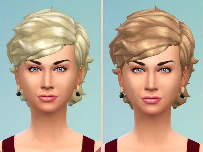 Birksches Sims Blog Conny Hair Sims Hairs