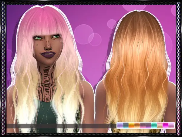 Simsworkshop: Anto`s Dawn hair retextured for Sims 4