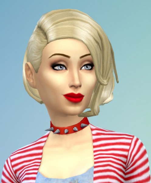 Birksches sims blog: Shaved Bob for her for Sims 4