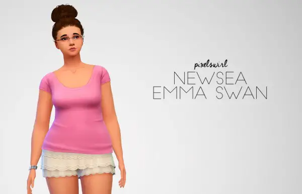 Swirl Goodies: Newsea`s and Stealthic hairs retextured for Sims 4