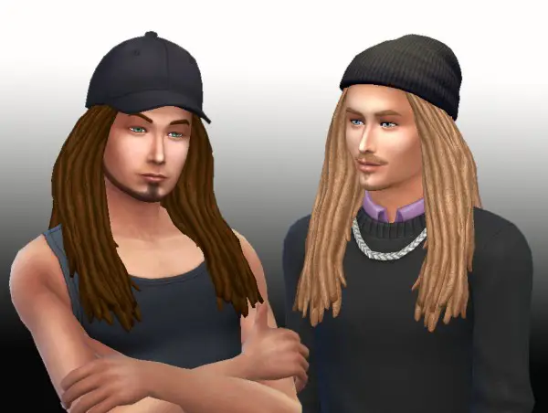  Mystufforigin: Dread style hair for Sims 4