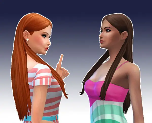 Mystufforigin: Tender Hairstyle for Sims 4