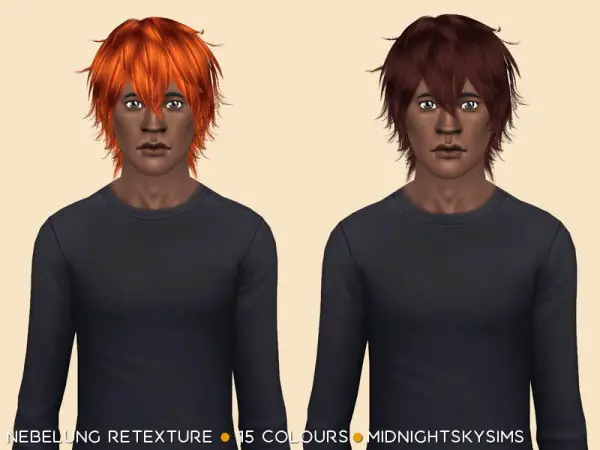 Simsworkshop: Nebelung`s hair retextured for Sims 4
