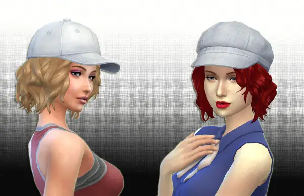 Mystufforigin: Delirioushair for Sims 4