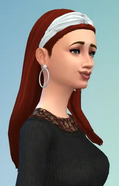 Birksches sims blog: Wide Headband Hair ~ Sims 4 Hairs