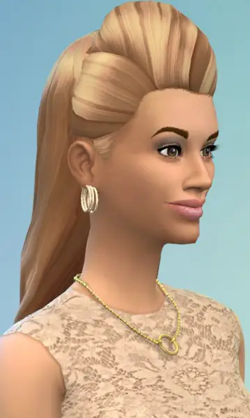 Birksches sims blog: Beyonce Hairstyle for Sims 4
