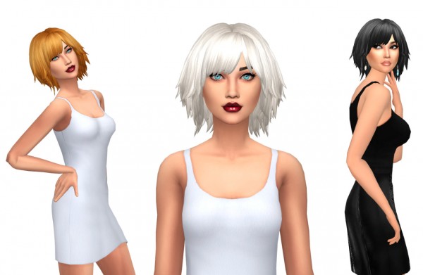 Sims Fun Stuff: Kiara`s Bumbling Hair Retextured for Sims 4