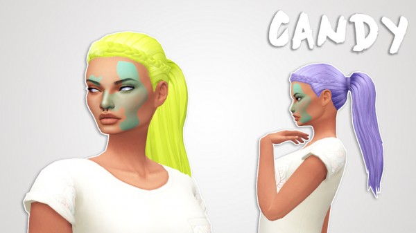 The Plumbob Architect: Sage Seeds hair recolor for Sims 4