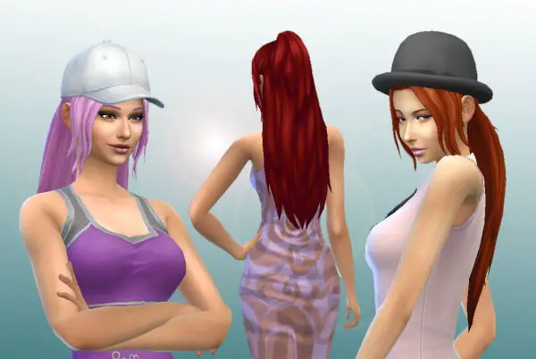 Mystufforigin: Indecision hair for Sims 4