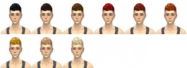 Simduction: Felix hair for Sims 4