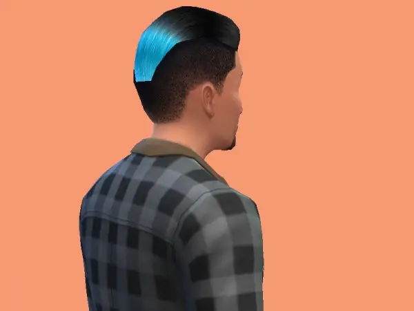 The Sims Resource: James hair by Poker Sims for Sims 4