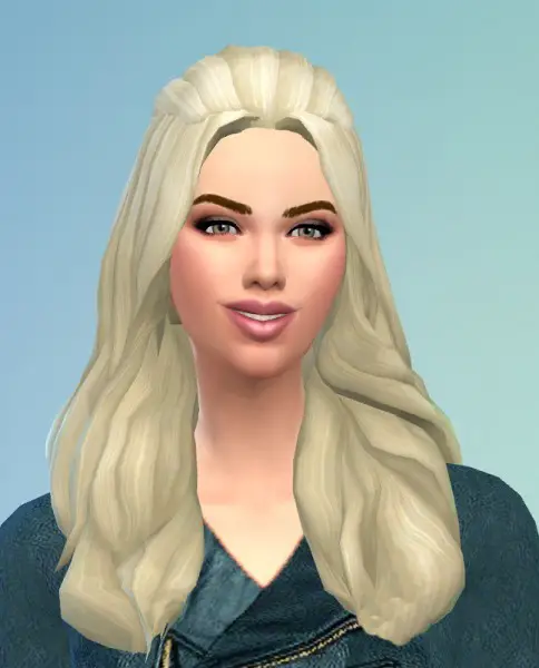 Birksches sims blog: Floating hair for her for Sims 4