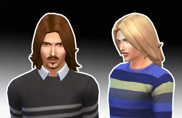 Mystufforigin: John Hairstyle for Sims 4