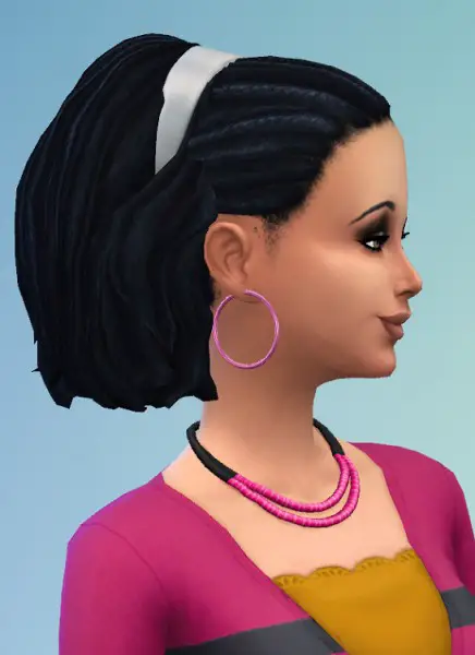 Birksches sims blog: Dread Bob with Band for Sims 4
