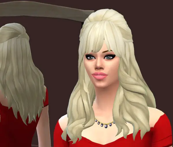 Birksches sims blog: Promising Hair female for Sims 4