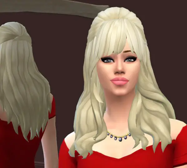 Birksches sims blog: Promising Hair female for Sims 4