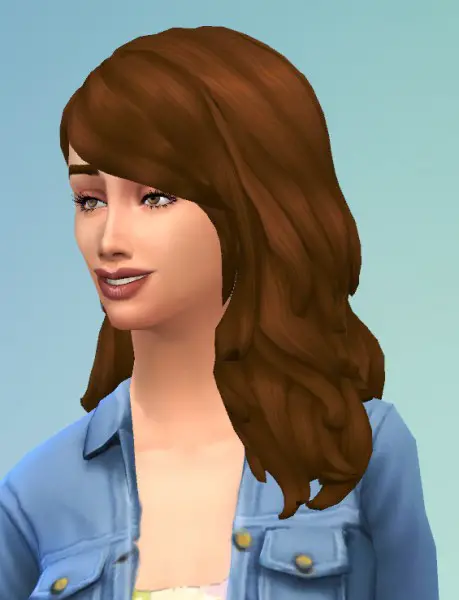 Birksches sims blog: Moira Hair for Sims 4