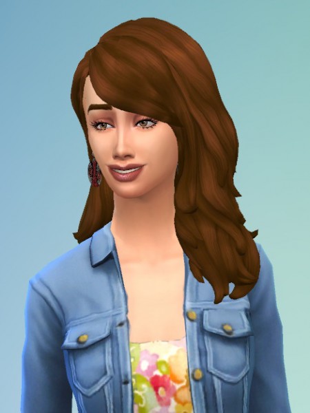 Birksches sims blog: Moira Hair for Sims 4