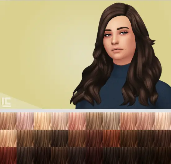 Littlecrisp: Sweet Taco Plumbobs 17 Hair Recolored for Sims 4