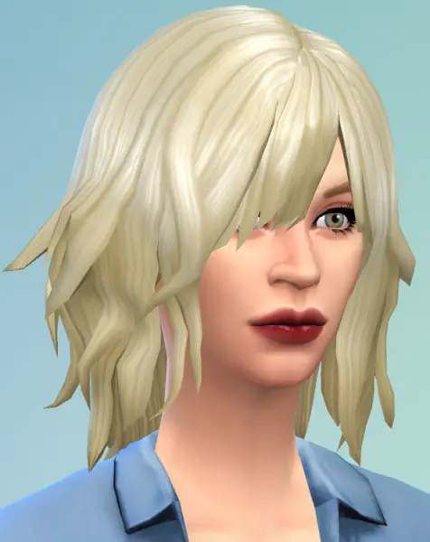 Birksches sims blog: Courtney Hairstyle for Sims 4