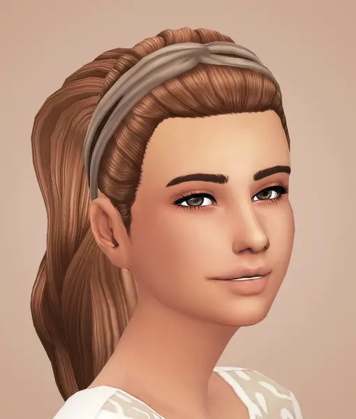 Littlecrisp: Dancer Hair with No Bangs and Side Bangs   Recolored for Sims 4