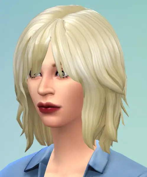 Birksches sims blog: Courtney Hairstyle for Sims 4