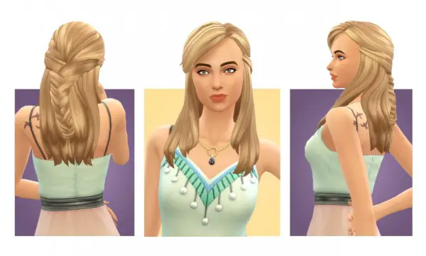 Simple Simmer: Claire hair for Sims 4